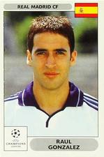 2000-01 Panini UEFA Champions League Stickers #17 Raul Gonzalez Front