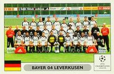 2000-01 Panini UEFA Champions League Stickers #39 Bayer 04 Leverkusen Team Front