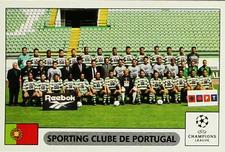 2000-01 Panini UEFA Champions League Stickers #58 Sporting Clube de Portugal Team Front