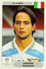2000-01 Panini UEFA Champions League Stickers #93 Simone Inzaghi Front