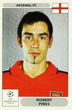 2000-01 Panini UEFA Champions League Stickers #107 Robert Pires Front