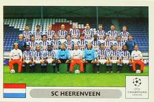 2000-01 Panini UEFA Champions League Stickers #134 SC Heerenveen Team Front