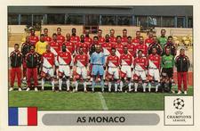 2000-01 Panini UEFA Champions League Stickers #153 AS Monaco Team Front