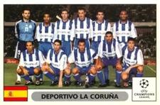 2000-01 Panini UEFA Champions League Stickers #191 Deportivo La Coruna Team Front