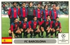 2000-01 Panini UEFA Champions League Stickers #286 FC Barcelona Team Front