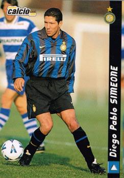 1999 DS Pianeta Calcio Serie A #68 Diego Simeone Front