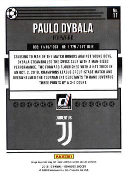 2018-19 Donruss #11 Paulo Dybala Back