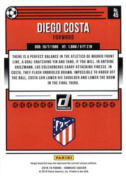 2018-19 Donruss #45 Diego Costa Back
