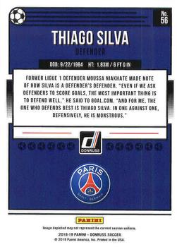 2018-19 Donruss #56 Thiago Silva Back