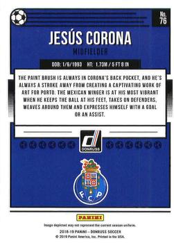 2018-19 Donruss #76 Jesus Corona Back