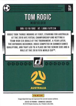 2018-19 Donruss #96 Tom Rogic Back