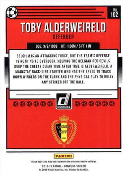 2018-19 Donruss #102 Toby Alderweireld Back