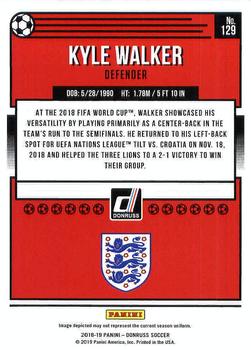 2018-19 Donruss #129 Kyle Walker Back