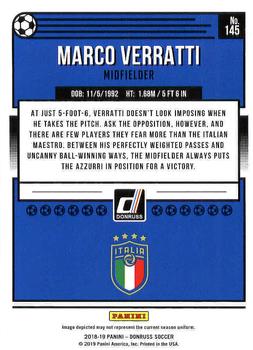 2018-19 Donruss #145 Marco Verratti Back