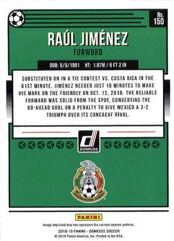 2018-19 Donruss #150 Raul Jimenez Back