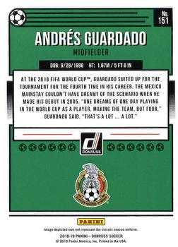 2018-19 Donruss #151 Andres Guardado Back