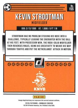 2018-19 Donruss #155 Kevin Strootman Back