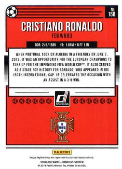 2018-19 Donruss #158 Cristiano Ronaldo Back