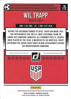 2018-19 Donruss #172 Wil Trapp Back