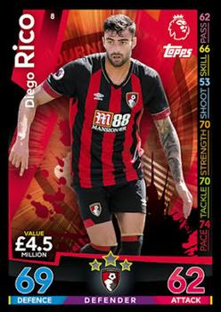 2018-19 Topps Match Attax Premier League #8 Diego Rico Front