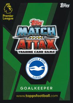 2018-19 Topps Match Attax Premier League #38 Mathew Ryan Back