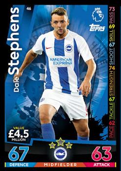 2018-19 Topps Match Attax Premier League #46 Dale Stephens Front