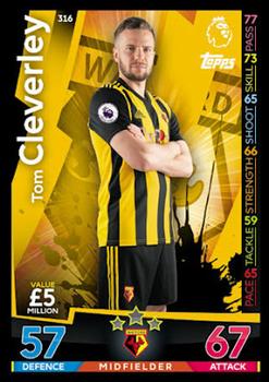 2018-19 Topps Match Attax Premier League #316 Tom Cleverley Front