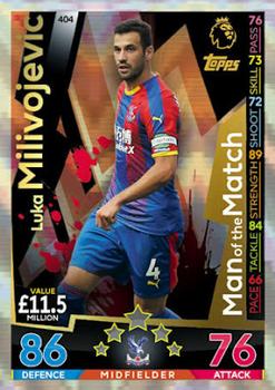 2018-19 Topps Match Attax Premier League #404 Luka Milivojevic Front