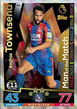 2018-19 Topps Match Attax Premier League #405 Andros Townsend Front