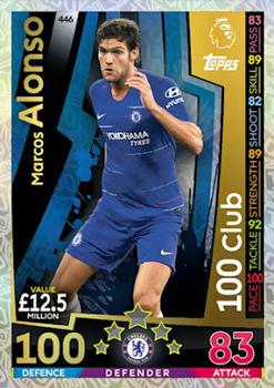 2018-19 Topps Match Attax Premier League #446 Marcos Alonso Front