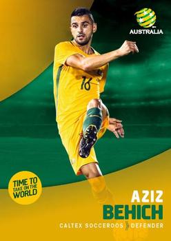 2017-18 Tap 'N' Play Football Australia #002 Aziz Behich Front