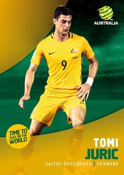 2017-18 Tap 'N' Play Football Australia #007 Tomi Juric Front