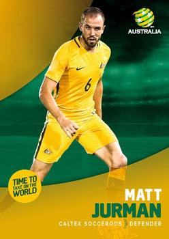 2017-18 Tap 'N' Play Football Australia #008 Matt Jurman Front