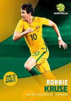 2017-18 Tap 'N' Play Football Australia #009 Robbie Kruse Front