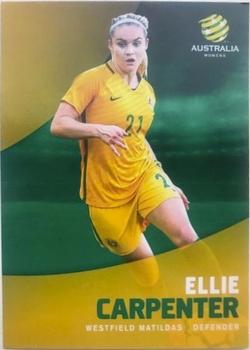 2017-18 Tap 'N' Play Football Australia #025 Ellie Carpenter Front