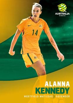 2017-18 Tap 'N' Play Football Australia #033 Alanna Kennedy Front