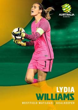 2017-18 Tap 'N' Play Football Australia #040 Lydia Williams Front