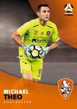 2017-18 Tap 'N' Play Football Australia #071 Michael Theo Front