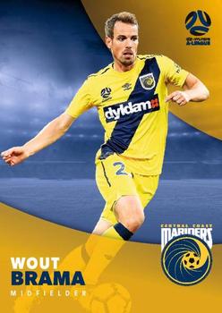 2017-18 Tap 'N' Play Football Australia #077 Wout Brama Front