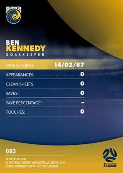2017-18 Tap 'N' Play Football Australia #083 Ben Kennedy Back
