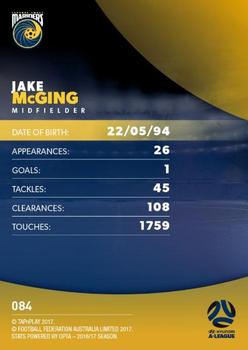 2017-18 Tap 'N' Play Football Australia #084 Jake McGing Back