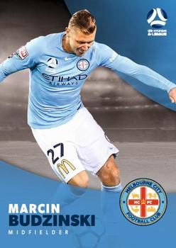 2017-18 Tap 'N' Play Football Australia #091 Marcin Budzinski Front