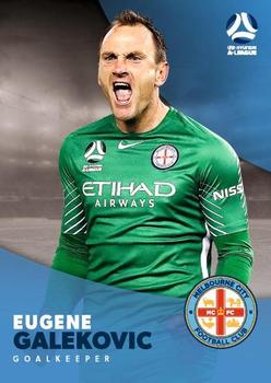 2017-18 Tap 'N' Play Football Australia #094 Eugene Galekovic Front