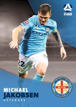 2017-18 Tap 'N' Play Football Australia #095 Michael Jakobsen Front