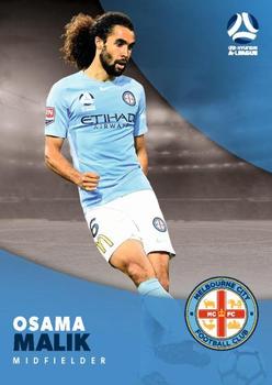 2017-18 Tap 'N' Play Football Australia #100 Osama Malik Front