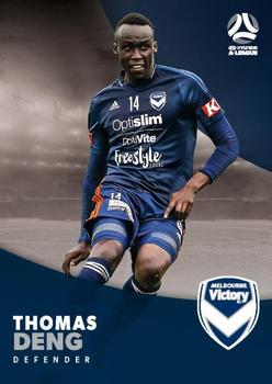2017-18 Tap 'N' Play Football Australia #110 Thomas Deng Front