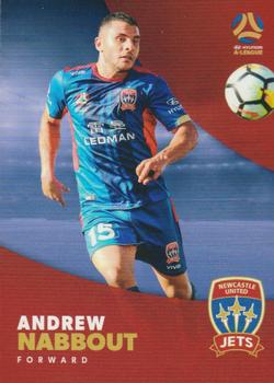 2017-18 Tap 'N' Play Football Australia #130 Andrew Nabbout Front