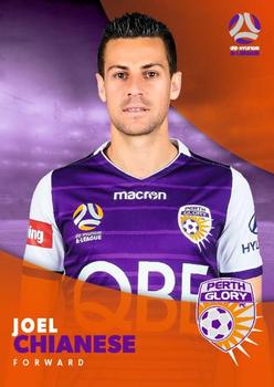 2017-18 Tap 'N' Play Football Australia #139 Joel Chianese Front