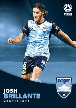 2017-18 Tap 'N' Play Football Australia #154 Josh Brillante Front