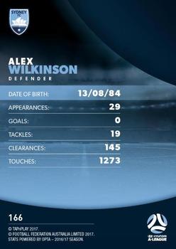 2017-18 Tap 'N' Play Football Australia #166 Alex Wilkinson Back